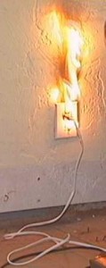 electrical fire